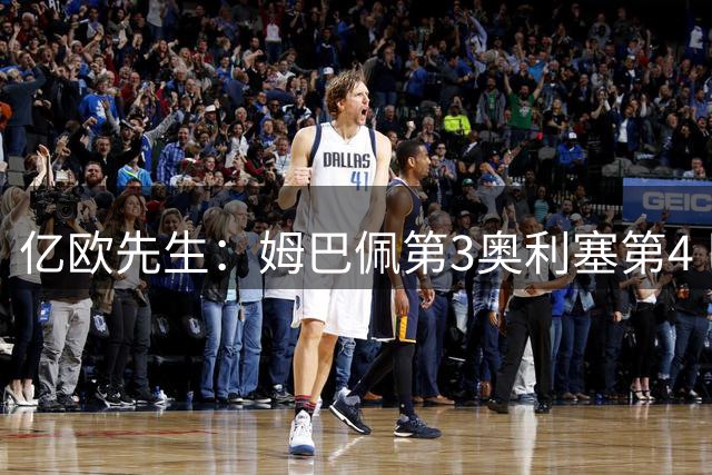 亿欧先生：姆巴佩第3奥利塞第4 巴黎5人巴萨蓝军4人