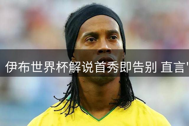 伊布世界杯解说首秀即告别 直言"最后一次发言